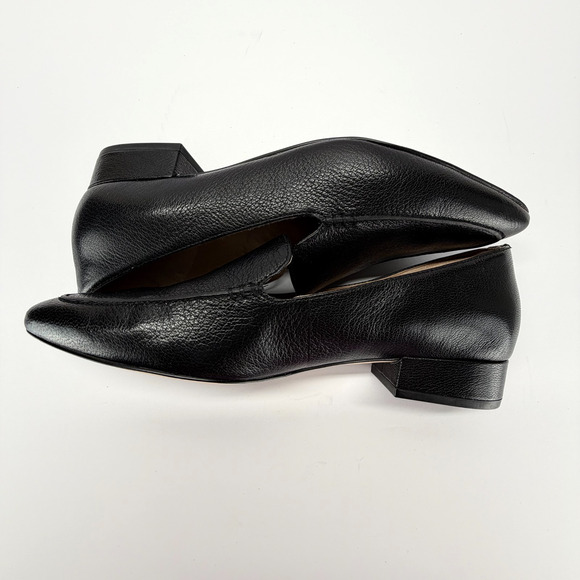 Cole Haan Vivian Black Leather Loafers Sze 7B Slip On Pointed Toe Classic Office - Picture 3 of 10